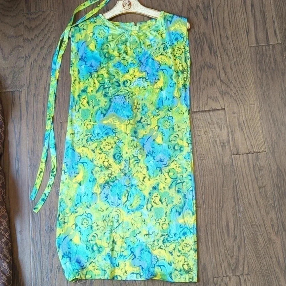 Vintage Dresses & Skirts - Psychedelic  1960's dress